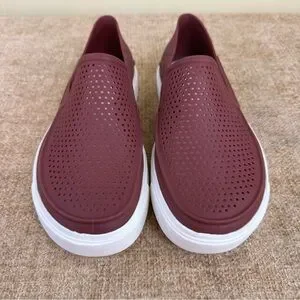 CROCS | Shoes | Crocs Citilane Roka Burgundy Sliponloafer  display picture 2